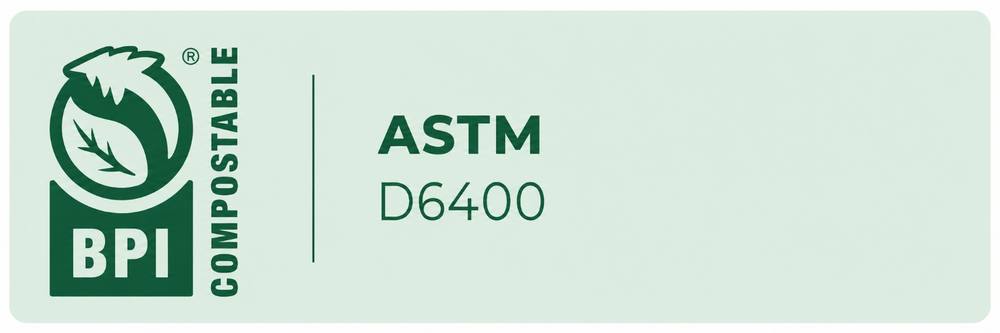 BPI — compostable ASTM D6400 (Norteamérica)